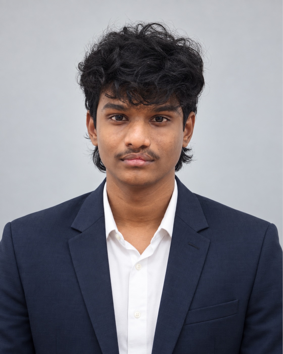Portrait of M S Adithya, Head (Game Dev) · Animatrix Club, CSE Clubs Council