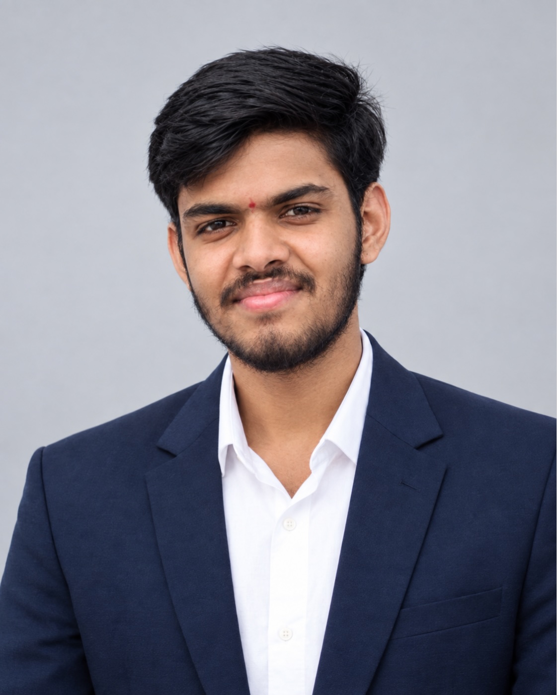 Portrait of Pardhu Singavarapu, Head (Animatrix) · Animatrix Club, CSE Clubs Council