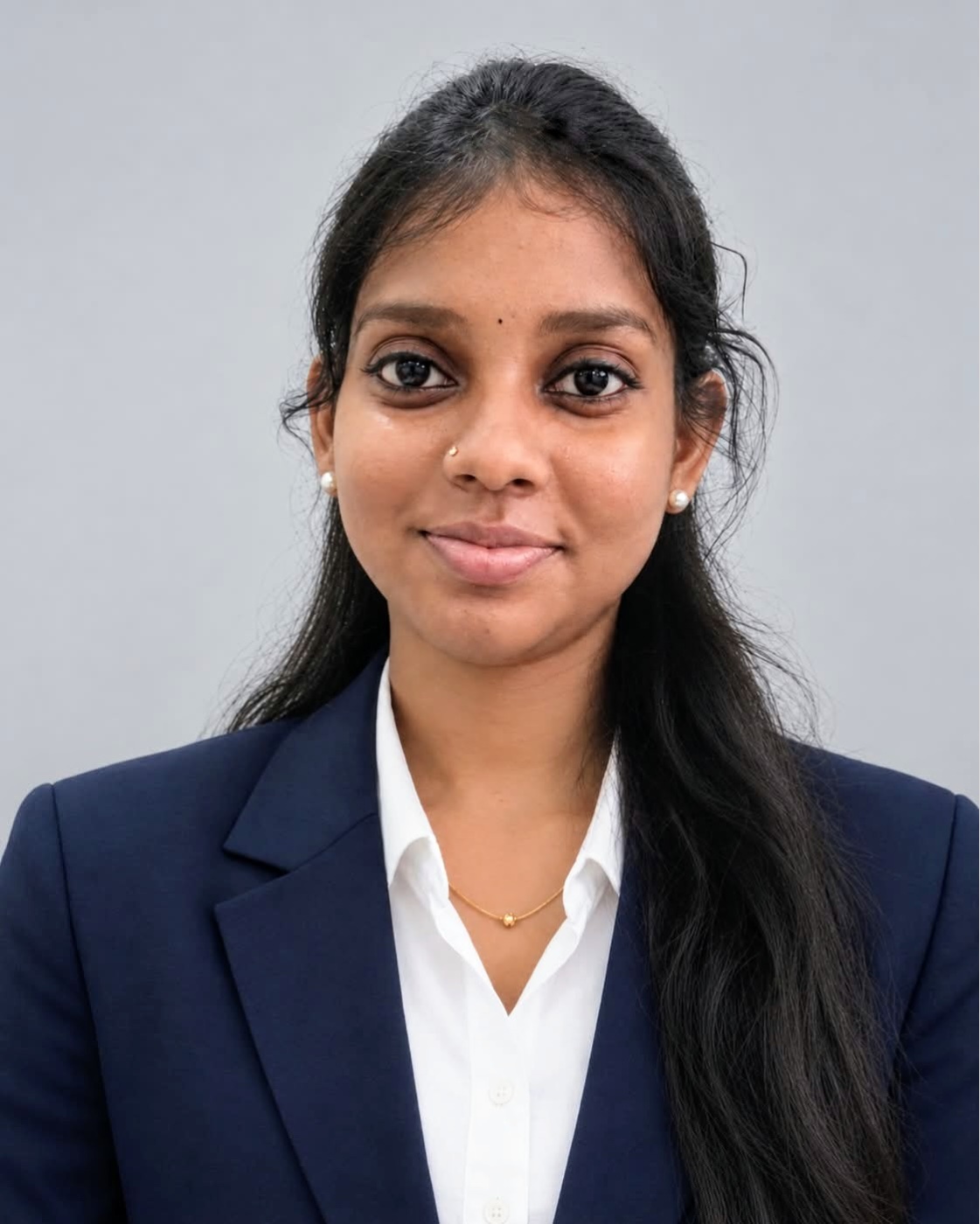 Portrait of Rakshana A, Head · Nature Club, CSE Clubs Council