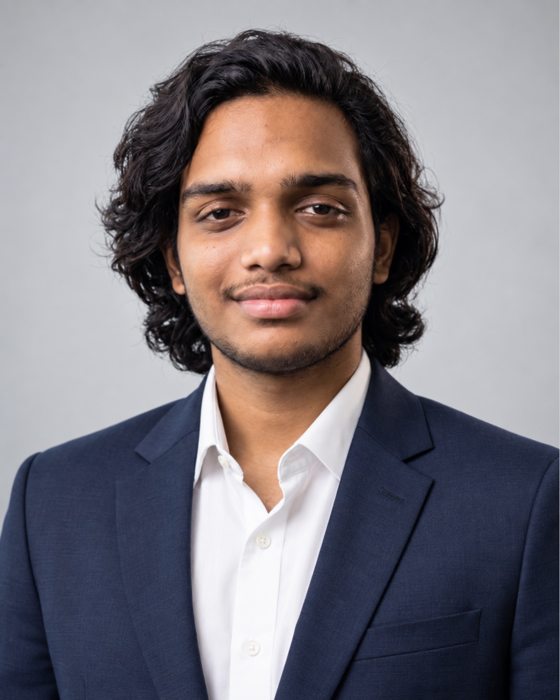 Portrait of V Navaneeth Kumar, Head · Coding Club, CSE Clubs Council